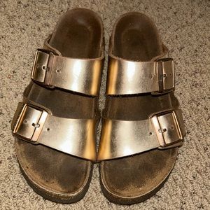 Birkenstock Gold Sandals
